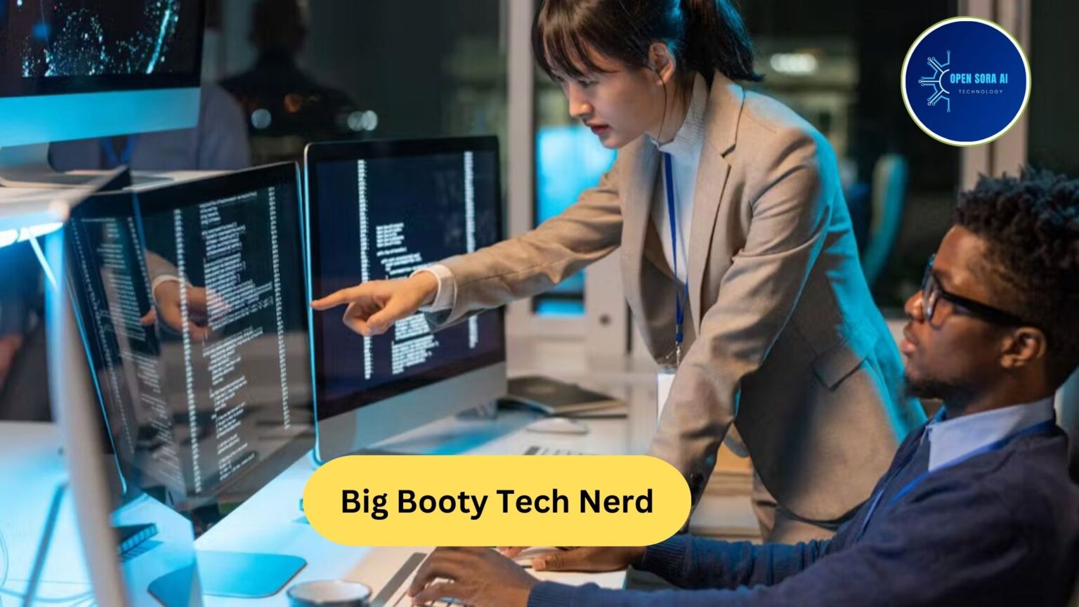 Big Booty Tech Nerd